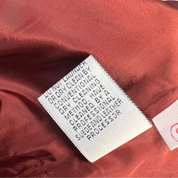 VTG 70's Burgundy/Maroon Suede WINLIT By Listeff Fashions Inc. Jacket VTG Sz 6 - Picture 9 of 12